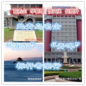 赴青岛名企“海尔、青啤”标杆考察研讨会